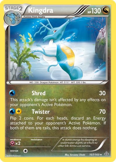 Kingdra [Reverse Holo] #107