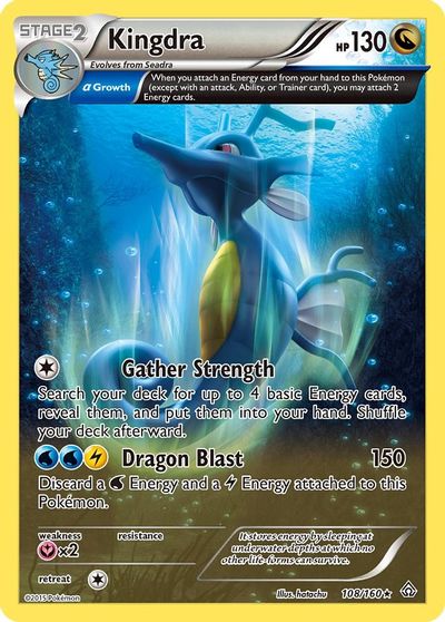 Kingdra [Reverse Holo] #108