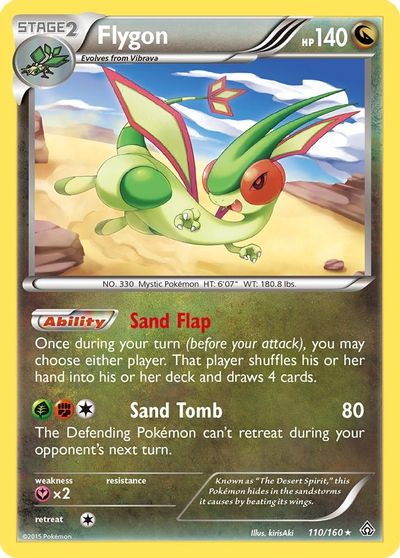 Flygon [Reverse Holo] #110