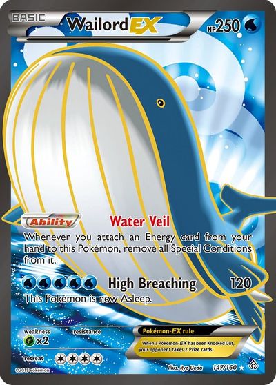 Wailord EX #147