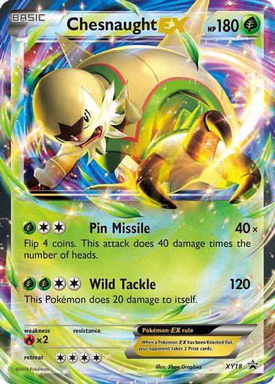 Chesnaught Ex Xy18 Xy Promos Pokemon Tcgplayer Com