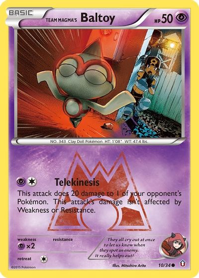 Team Magma's Baltoy [Reverse Holo] #10
