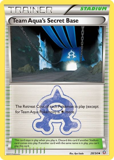 Team Aqua's Secret Base #28