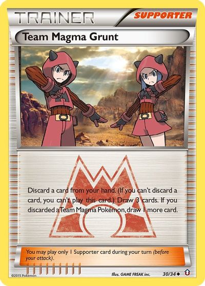 Team Magma Grunt [Reverse Holo] #30