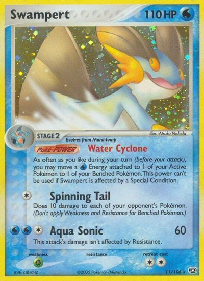 Swampert [Reverse Holo] #11