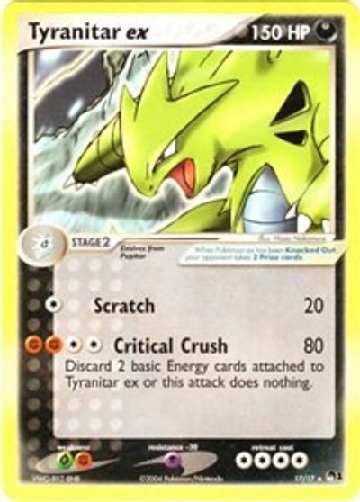 Tyranitar EX #17