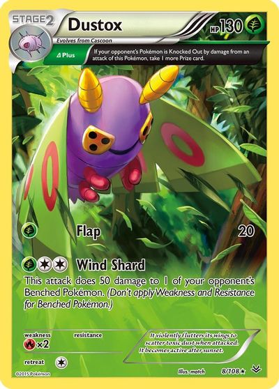 Dustox [Reverse Holo] #8