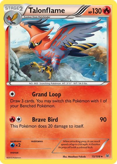 Talonflame [Reverse Holo] #15