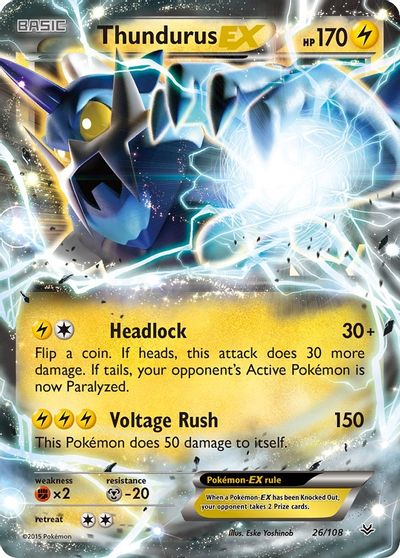 Thundurus EX #26
