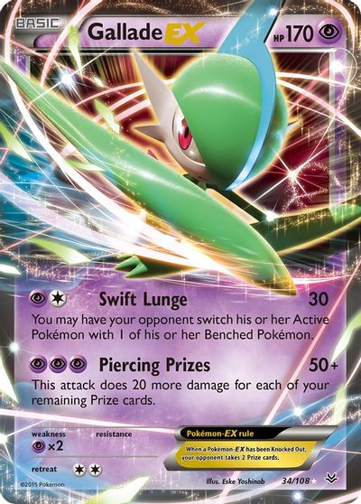 Gallade EX #34