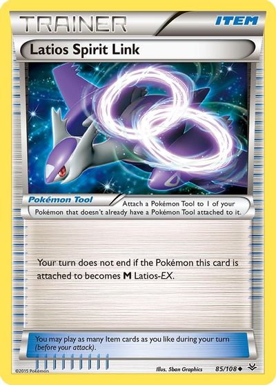 Latios Spirit Link [Reverse Holo] #85