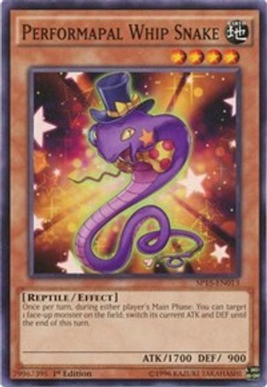 Performapal Whip Snake #SP15-EN013