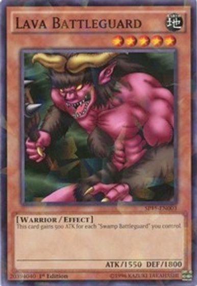Lava Battleguard Shatterfoil #SP15-EN003