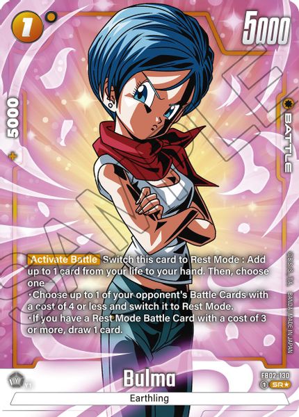 Bulma - FB02-130 (Alternate Art)
