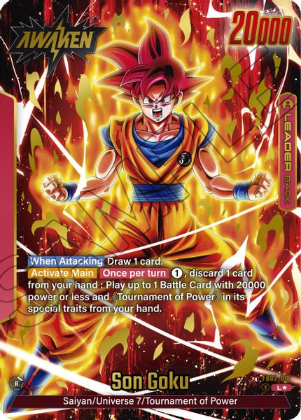 Son Goku - FB02-001 (Alternate Art)