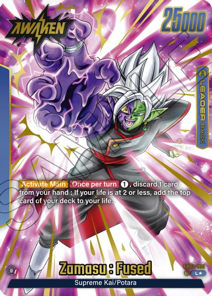 Zamasu : Fused - FB02-036 (Alternate Art)
