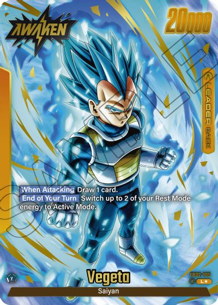 Vegeta - FB02-105 (Alternate Art)