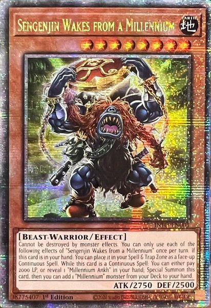 Sengenjin Wakes from a Millennium (Quarter Century Secret Rare)