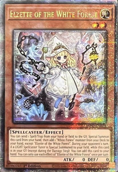 Elzette of the White Forest (Quarter Century Secret Rare)