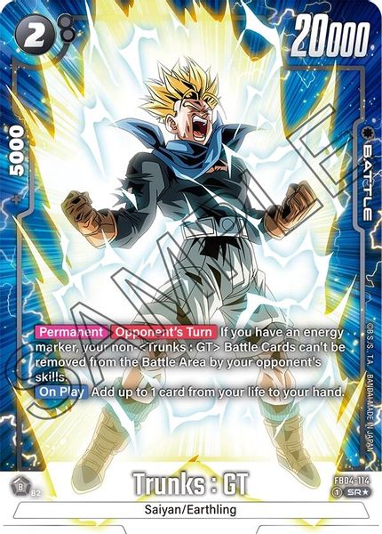 Trunks : GT- FB04-114 (Alternate Art)