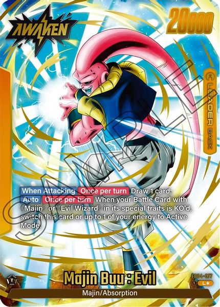 Majin Buu : Evil - FB04-077 (Alternate Art)