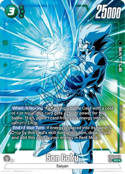 Son Goku - FB04-059 (Alternate Art)