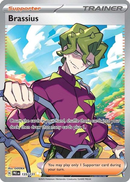 Brassius 135/131 - Escarlate e Violeta – Evoluções Prismáticas (SV: Prismatic Evolutions)