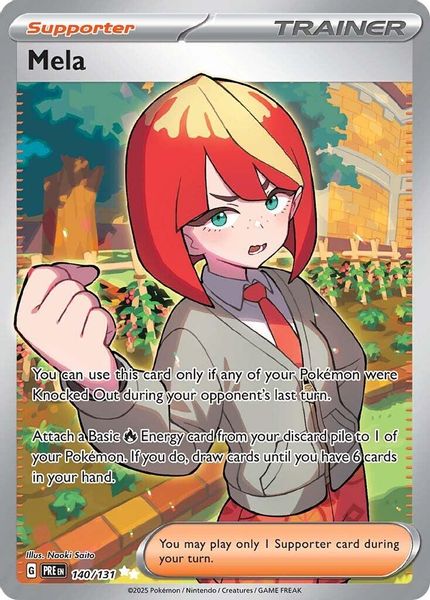 Mela 140/131 - Escarlate e Violeta – Evoluções Prismáticas (SV: Prismatic Evolutions)