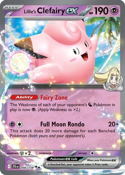 Lillie's Clefairy ex 056/159 - Escarlate e Violeta – Amigos de Jornada (SV09: Journey Together)