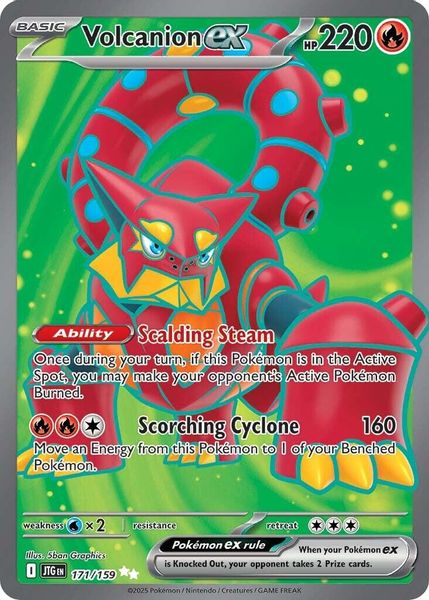 Volcanion ex - 171/159 171/159 - Journey Together (SV09: Journey Together)