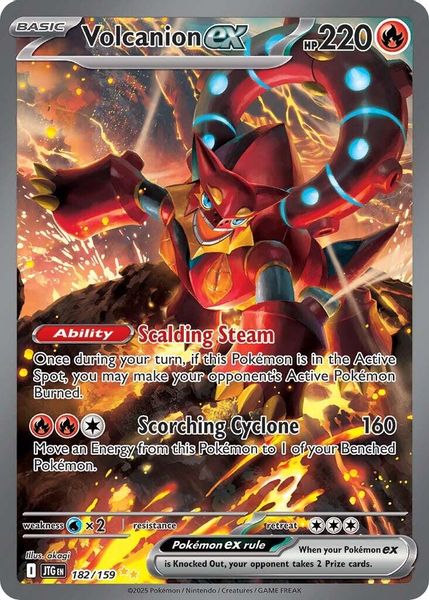 Volcanion ex - 182/159