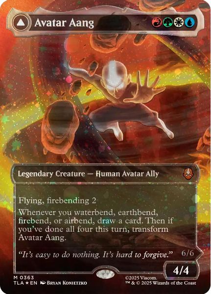 Avatar Aang (Raised Foil)