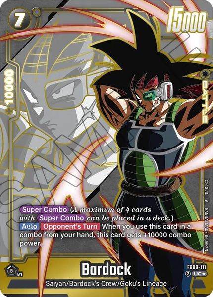 Bardock - FB08-111 (Alternate Art)