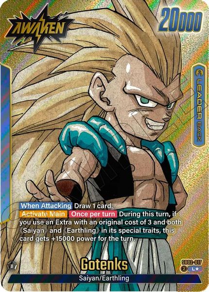 Gotenks - SB02-017 (Gold)