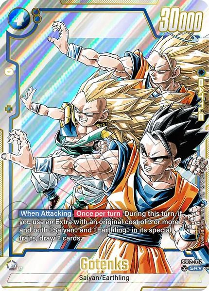 Gotenks - SB02-022 (Alternate Art)