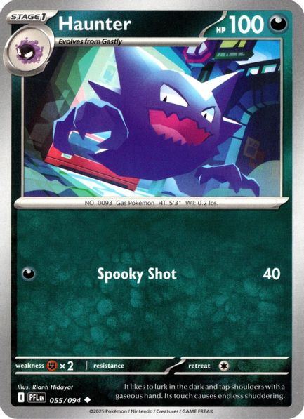 Haunter - Mega Evolução – Fogo Fantasmagórico