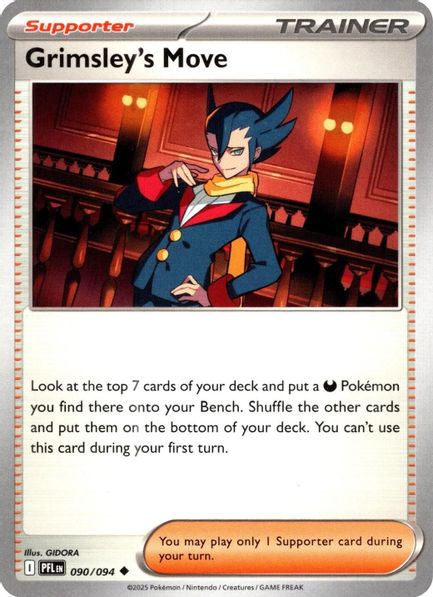 Grimsley's Move - Mega Evolução – Fogo Fantasmagórico