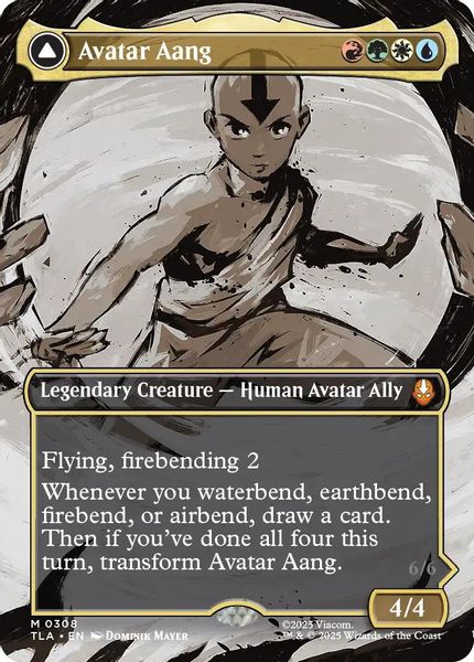 Avatar Aang (Borderless)