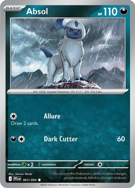 Absol - Mega Evolução – Fogo Fantasmagórico