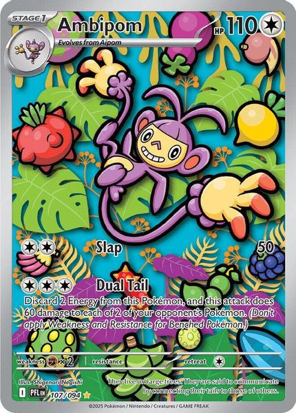 Ambipom - Mega Evolução – Fogo Fantasmagórico