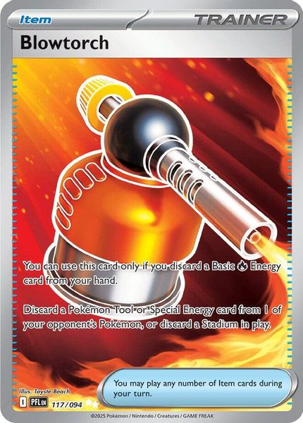 Blowtorch - Mega Evolução – Fogo Fantasmagórico
