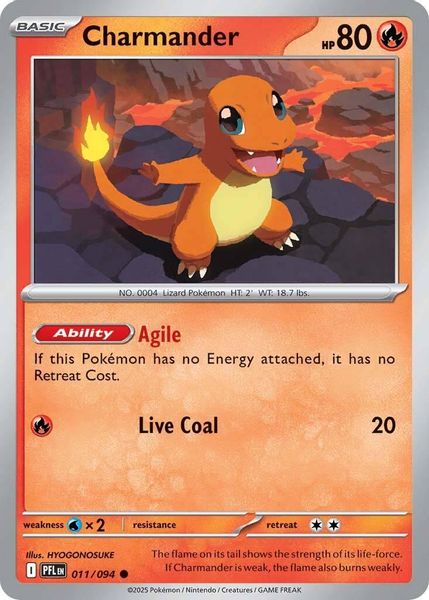 Charmander - Mega Evolução – Fogo Fantasmagórico