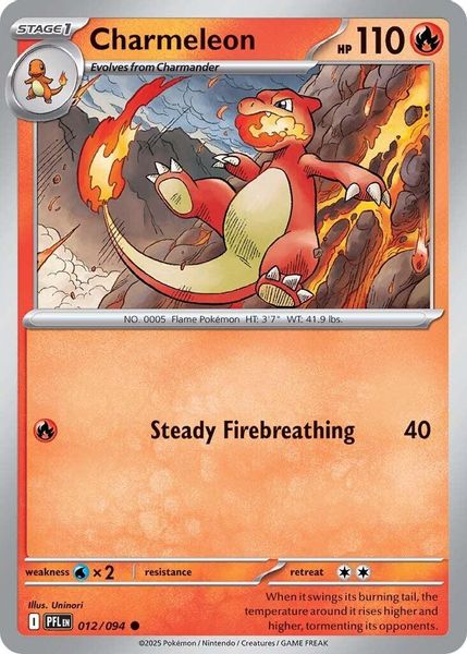 Charmeleon - Mega Evolução – Fogo Fantasmagórico
