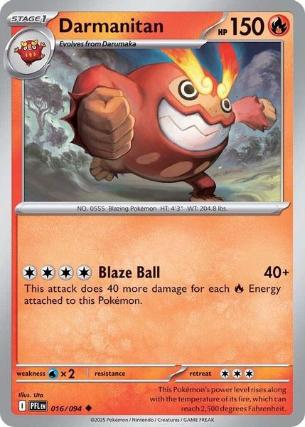 Darmanitan - Mega Evolução – Fogo Fantasmagórico