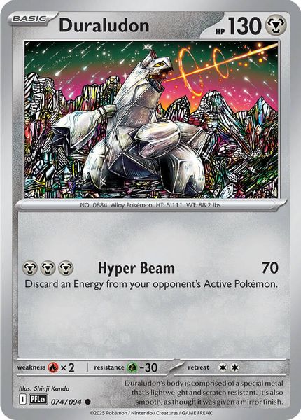 Duraludon - Mega Evolução – Fogo Fantasmagórico