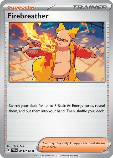 Firebreather - Mega Evolução – Fogo Fantasmagórico