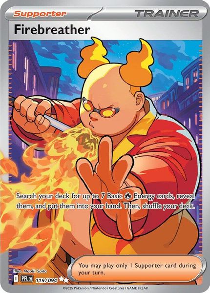 Firebreather - Mega Evolução – Fogo Fantasmagórico