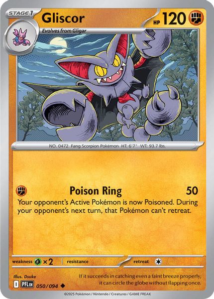 Gliscor - Mega Evolução – Fogo Fantasmagórico