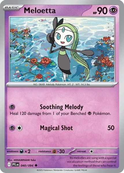 Meloetta - Mega Evolução – Fogo Fantasmagórico