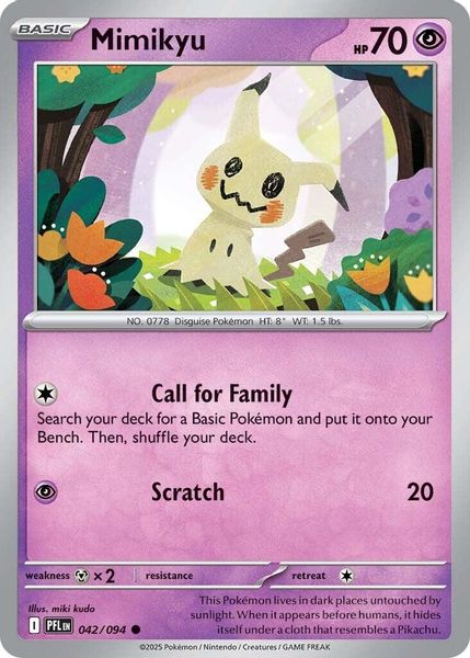 Mimikyu - Mega Evolução – Fogo Fantasmagórico